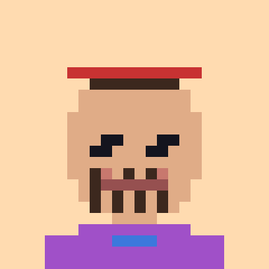 Cryptopunks-Porträt von AzureMaster