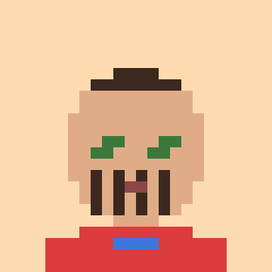 Cryptopunks-Porträt von Casanova