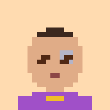 Cryptopunks-Porträt von Closer