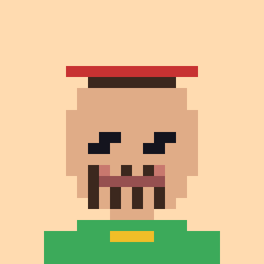 Cryptopunks-Porträt von Cloud