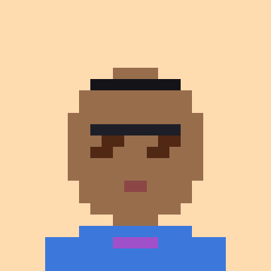 Cryptopunks-Porträt von Gordon