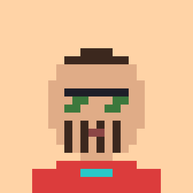 Cryptopunks-Porträt von JSMaster