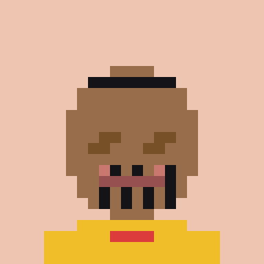 Cryptopunks-Porträt von Kaufmann
