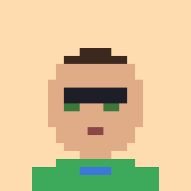 Cryptopunks-Porträt von MolecularDesign