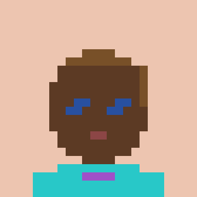 Cryptopunks-Porträt von Prisma