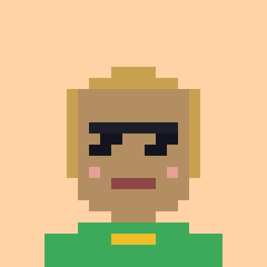 Cryptopunks-Porträt von Segment