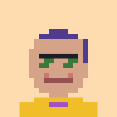 Cryptopunks-Porträt von Tinker